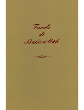 libro bahá'í Tavole di Bahá'u'lláh