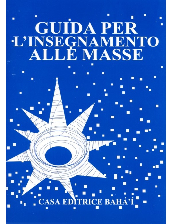 libro bahá'í Guida per l'insegnamento alle masse