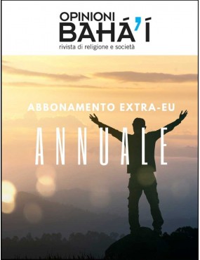 libro bahá'í Opinioni bahá'í abbonamento annuale extra-eu