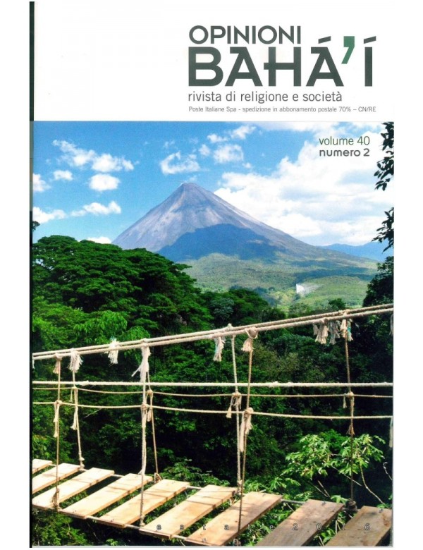 libro bahá'í Opinioni bahá'í 2016 primavera