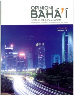 libro bahá'í Opinioni bahá'í 2014 primavera