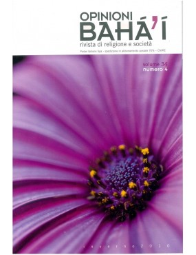 libro bahá'í Opinioni bahá'í 2010 inverno