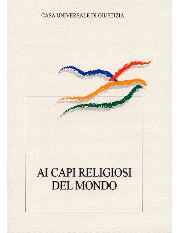 libro bahá'í ai capi religiosi mondo